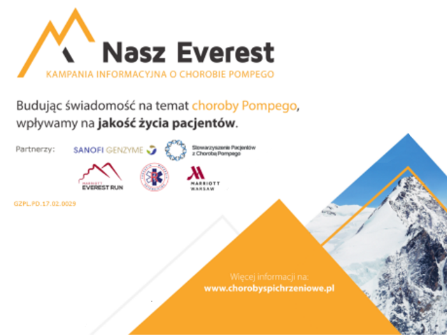 plakat kampanii Nasz Everest