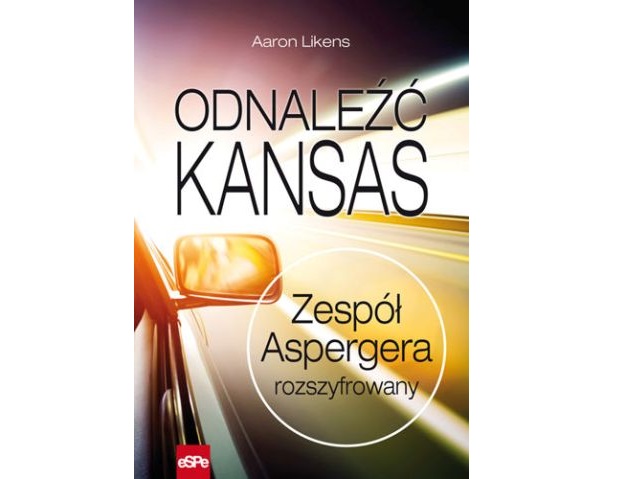 Okładka książki Odnaleźć Kansas - zdjęcie autostrady, robione z samochodu