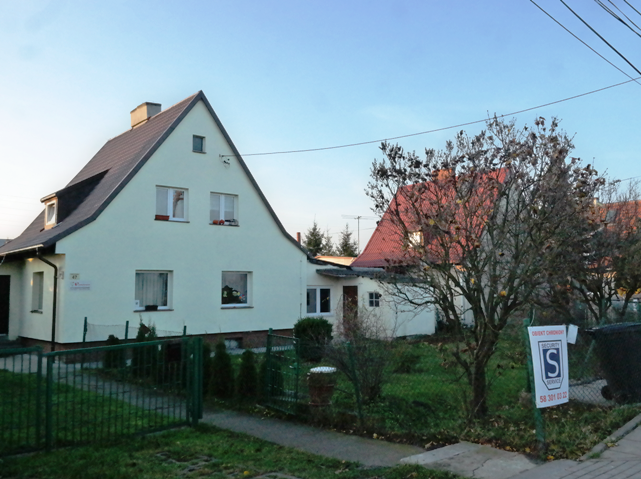 domy treningowe tworzące Osiedle Sitowie w Gdańsku