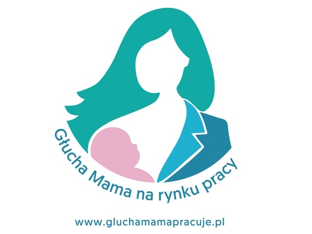 logo projektu Głucha mama pracuje