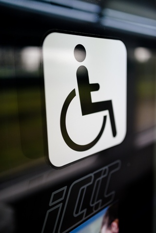 Symbol osoby z niepełnosprawnością