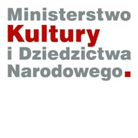 logo - napis Ministerstwo Kultury i Dziedzictwa Narodowego