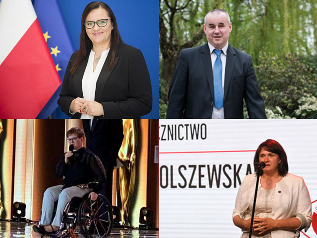 minister Małgorzata Jarosińska-Jedynak, Paweł Wdówik, Lucyna Kornobys, Milena Olszewska