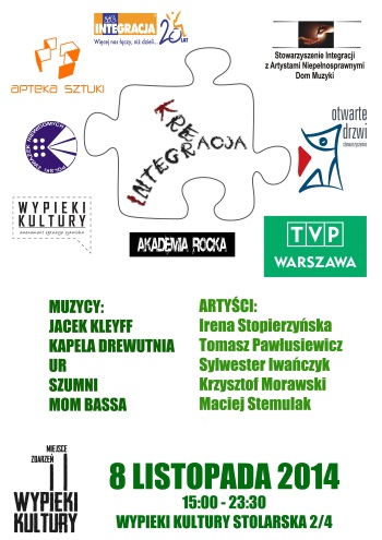 plakat promujący wydarzenie kreacja integracja