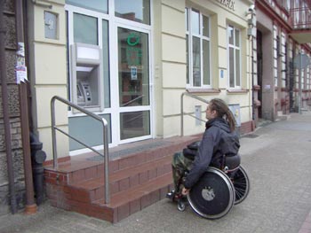 Niestety Bank Spółdzielczy w Pelplinie jest niedostępny – stwierdza stud. Paweł Grabarczyk