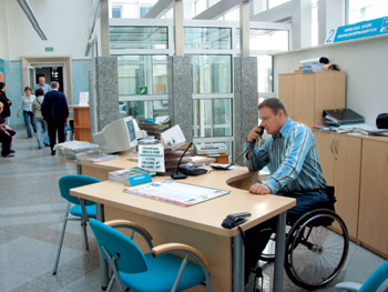zdjęcie: Marek Pienczyn, pracuje w Samodzielnym Referacie ds. Osób Niepełnosprawnych, UM Gdynia