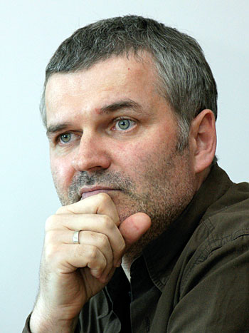 Na zdjęciu: Piotr Stanisławski. Fot.: Filip Miłuński