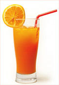 drink pomarańczowy