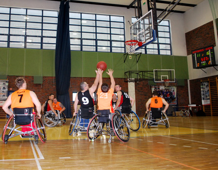 Turniej koszykówki na wózkach