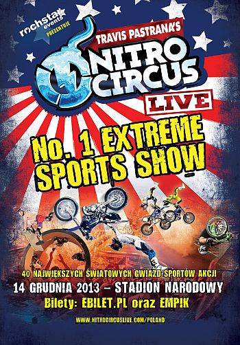 Plakat imprezy Nitro Circus Live